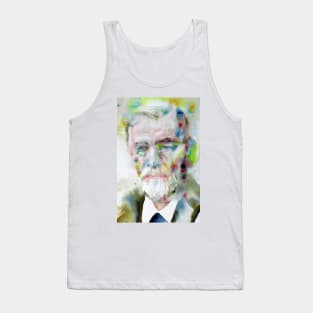 SIGMUND FREUD - watercolor portrait.2 Tank Top